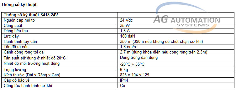 FAAC s418